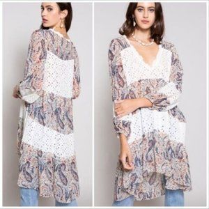 POL Wandering The Woods Paisley Dress NWT End of Summer Sale!